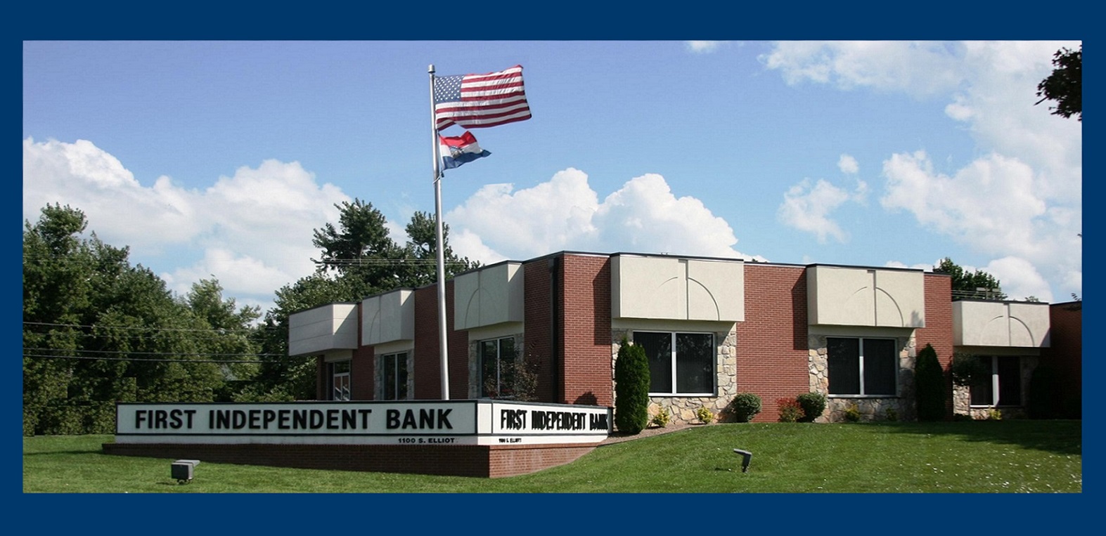First Independent Bank Building - Slideshow flag flipped