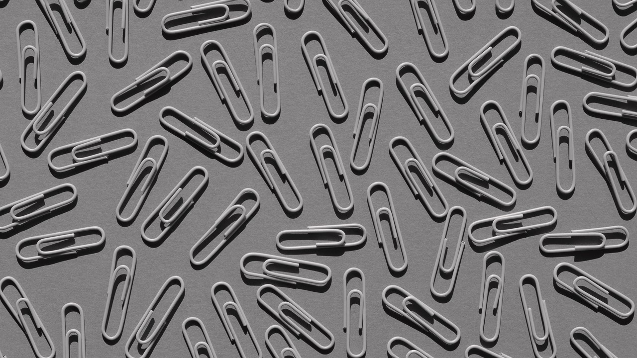 Paperclips - E-statement header